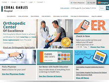 Tablet Screenshot of coralgableshospital.com